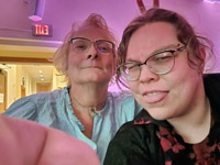 woman and her mother